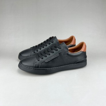 에르메네질도 제냐 남성 블랙 스니커즈 - Ermenegildo Zegna Mens Black Sneakers 
