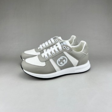 구찌 남성 클래식 그레이 스니커즈- Gucci Mens Gray Sneakers 
