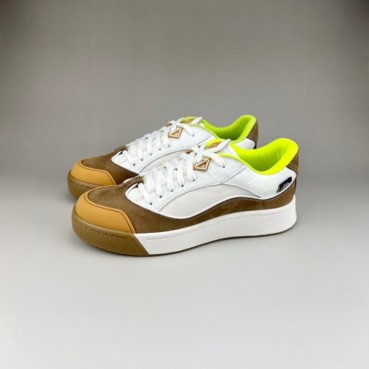디올 남성 캐쥬얼 카멜 스니커즈 - Dior Mens Camel Sneakers 