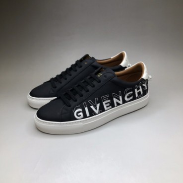 지방시 남/녀 클래식 블랙 스니커즈 - Givenchy Unisex Black Sneakers 