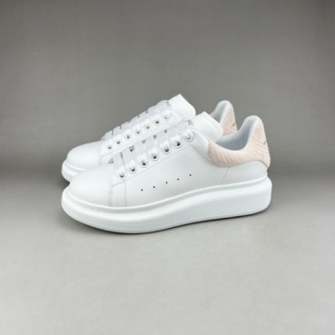 알렉산더맥퀸 남/녀 베이지탭 스니커즈 - Unisex Beige Sneakers 
