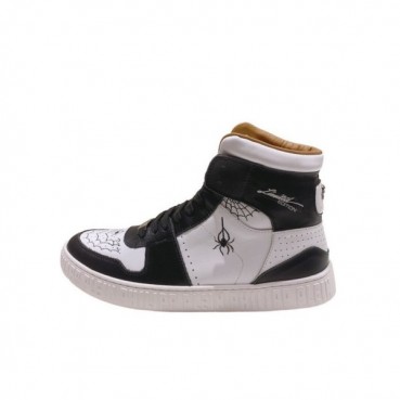 필립플레인 남성 하이탑 블랙 스니커즈 - Mens Black Sneakers 