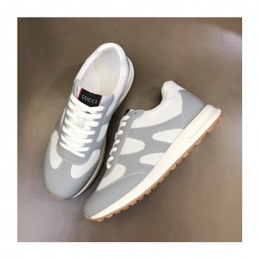 구찌 남성 클래식 그레이 스니커즈- Mens Gray Sneakers 