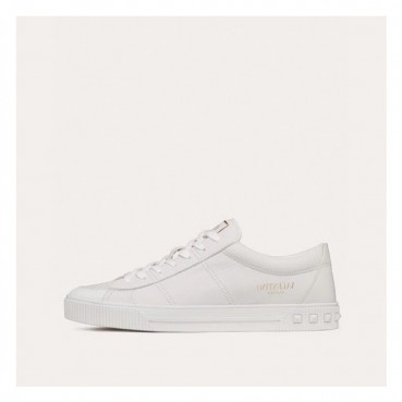 발렌티노 남성 클래식 화이트 스니커즈 - Mens White Sneakers 