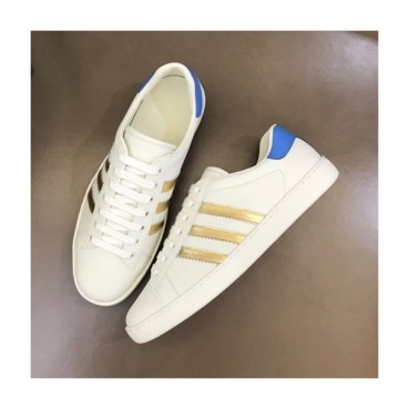 구찌 남성 클래식 골드 스니커즈- Mens Gold Sneakers 
