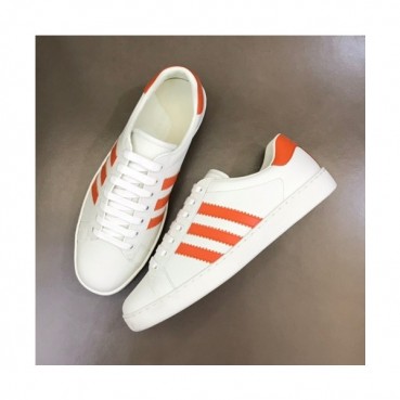 구찌 남성 클래식 오렌지 스니커즈- Mens Orange Sneakers 
