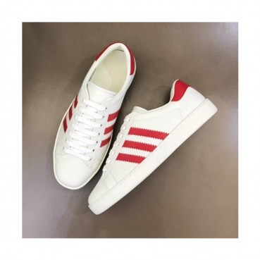 구찌 남성 클래식 레드 스니커즈- Mens Red Sneakers 