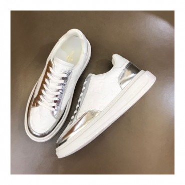 루이비통 남성 Beverly Hills 실버 스니커즈 - Mens Silver Sneakers 