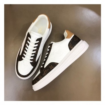 루이비통 남성 Beverly Hills 브라운 스니커즈 - Mens Brown Sneakers 