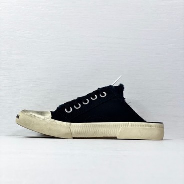 발렌시아가 남/녀 클래식 블랙 스니커즈 - Unisex Black Sneakers 