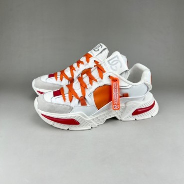 돌체앤가바나 남성 클래식 오렌지 스니커즈 - Mens Orange Sneakers 