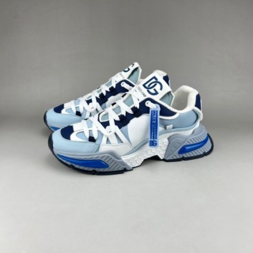 돌체앤가바나 남성 클래식 블루 스니커즈 - Mens Blue Sneakers 