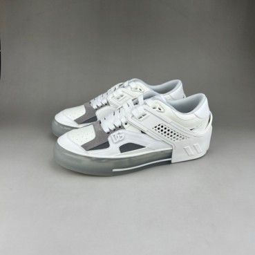 돌체앤가바나 남성 클래식 화이트 스니커즈 - Mens White Sneakers 