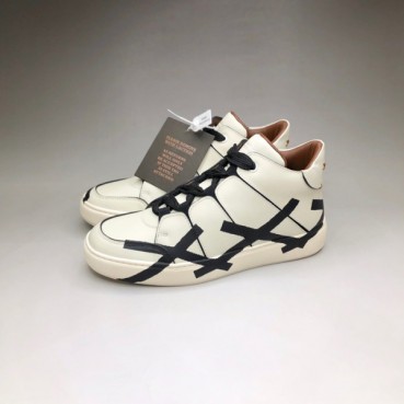 제냐 남성 화이트 하이탑 스니커즈 - Mens White Sneakers 
