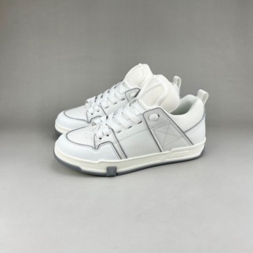 발렌티노 남성 Open Skate 화이트 스니커즈 - Mens White Sneakers 