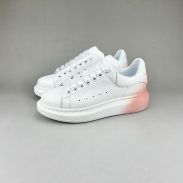 알렉산더맥퀸 남/녀 화이트 스니커즈 - Unisex White Sneakers 