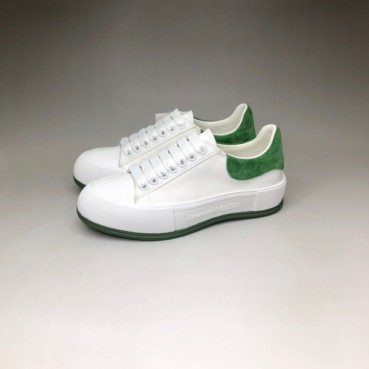 알렉산더맥퀸 남/녀 그린 스니커즈 - Unisex Green Sneakers 