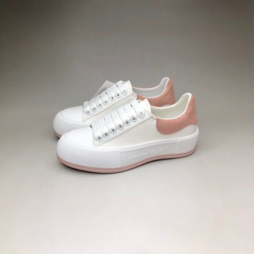 알렉산더맥퀸 남/녀 핑크 스니커즈 - Unisex  Pink Sneakers 
