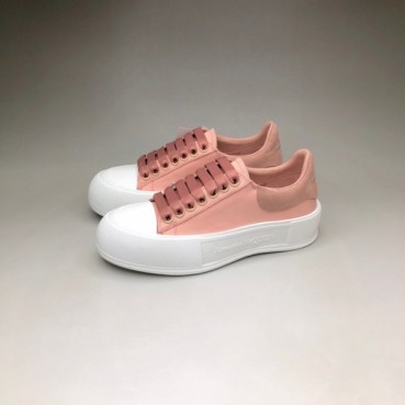 알렉산더맥퀸 남/녀 핑크 스니커즈 - Unisex  Pink Sneakers 