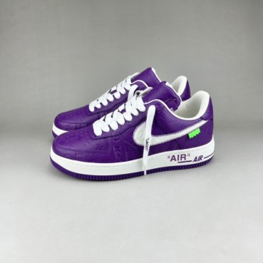 루이비통 남성 트렌디 퍼플 스니커즈 - Mens Purple Sneakers 