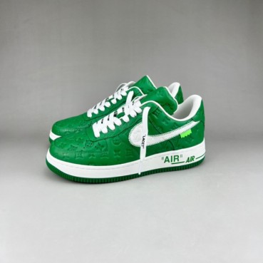 루이비통 남성 트렌디 그린 스니커즈 - Mens Green Sneakers 