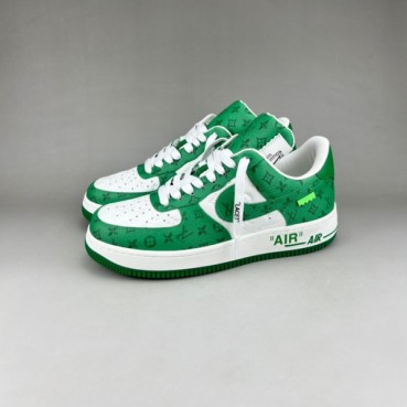 루이비통 남성 트렌디 그린 스니커즈 - Mens Green Sneakers 