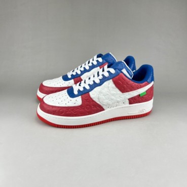 루이비통 남성 트렌디 레드 스니커즈 - Mens Red Sneakers 