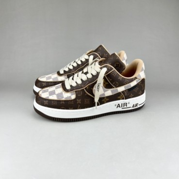 루이비통 남성 트렌디 브라운 스니커즈 - Mens Brown Sneakers 
