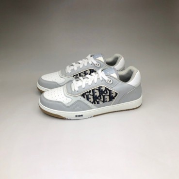 디올 남/녀 캐쥬얼 그레이 스니커즈 - Unisex Gray Sneakers 