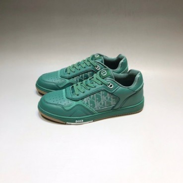 디올 남/녀 캐쥬얼 그린 스니커즈 - Unisex Green Sneakers 
