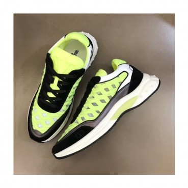 발렌티노 남/녀 VLogo 그린 스니커즈 - Unisex Green Sneakers 