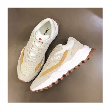 디스퀘어드 남성 트렌디 베이지 스니커즈 - Mens Beige Sneakers 