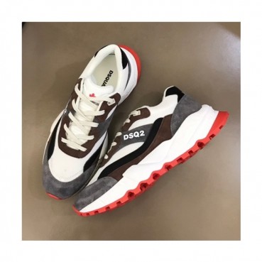 디스퀘어드 남성 트렌디 그레이 스니커즈 - Mens Gray Sneakers 