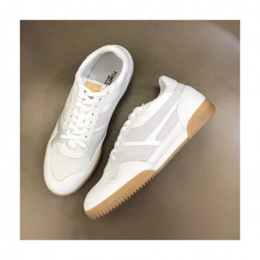 톰포드 남성 캐쥬얼 화이트 스니커즈 - Mens White Sneakers 