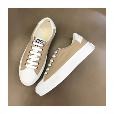 지방시 남성 클래식 베이지 스니커즈 - Mens Beige Sneakers 