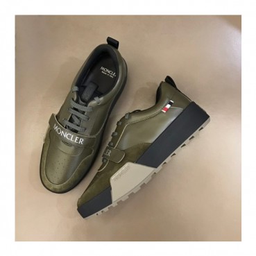 몽클레어 남성 올리브 스니커즈 - Mens Olive Sneakers 