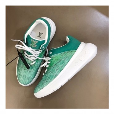 루이비통 남성 Show Up 그린 스니커즈 - Mens Green Sneakers 