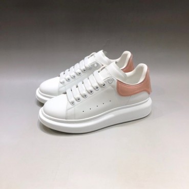 알렉산더맥퀸 남/녀 핑크탭 스니커즈 - Unisex  Pink Sneakers 
