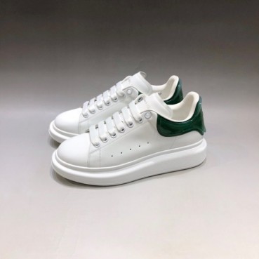 알렉산더맥퀸 남/녀 그린탭 스니커즈 - Unisex  Green Sneakers 