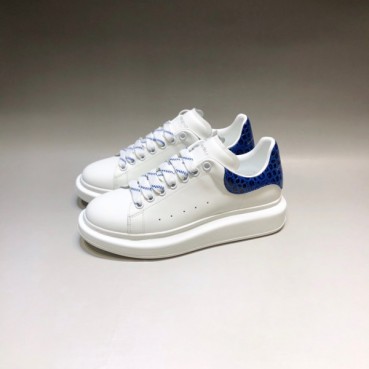 알렉산더맥퀸 남/녀 블루탭 스니커즈 - Unisex Blue Sneakers 