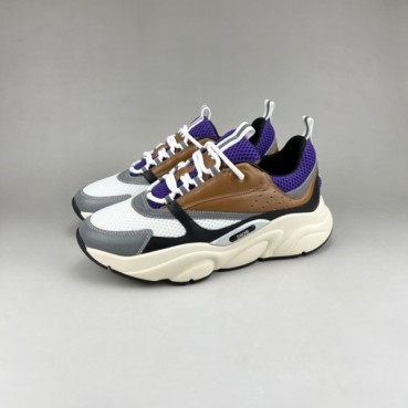 디올 남성 캐쥬얼 브라운 스니커즈 - Mens Brown Sneakers 