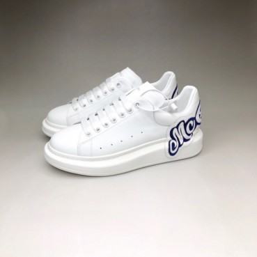 알렉산더맥퀸 남/녀 화이트탭 스니커즈 - Unisex White Sneakers 