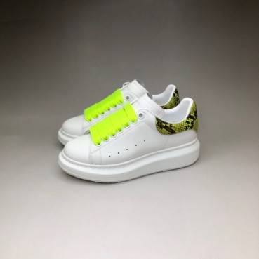 알렉산더맥퀸 남/녀 그린탭 스니커즈 - Unisex Green Sneakers 