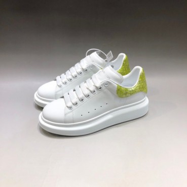 알렉산더맥퀸 남/녀 그린탭 스니커즈 - Unisex Green Sneakers 