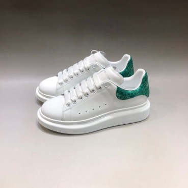 알렉산더맥퀸 남/녀 그린탭 스니커즈 - Unisex Green Sneakers 