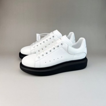 알렉산더맥퀸 남/녀 화이트탭 스니커즈 - Unisex White Sneakers 