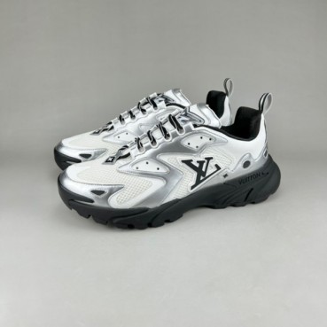 루이비통 남성 화이트 스니커즈 - Mens White Sneakers 