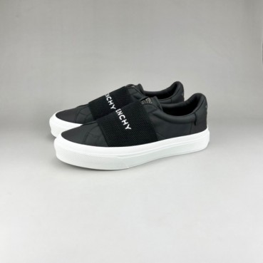 지방시 남/녀 클래식 블랙 스니커즈 - Unisex Black Sneakers 