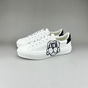 지방시 남/녀 클래식 화이트 스니커즈 - Unisex White Sneakers 