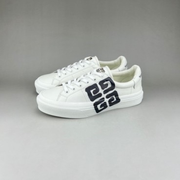 지방시 남/녀 클래식 화이트 스니커즈 - Unisex White Sneakers 